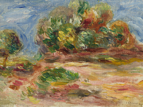 Pierr - Auguste Renoir | Ренуар Пьер - Пейзаж Кань