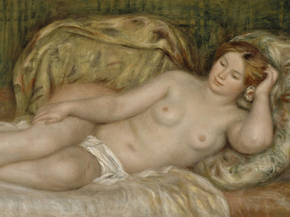 Pierr - Auguste Renoir | Ренуар Пьер - Широкая обнаженная
