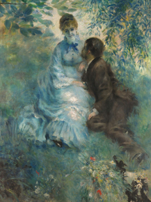 Pierr - Auguste Renoir | Ренуар Пьер - Любовники