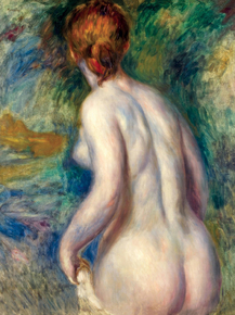 Pierr - Auguste Renoir | Ренуар Пьер - Обнаженная со спины