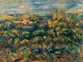 Pierr - Auguste Renoir | Ренуар Пьер - Пейзаж Кань