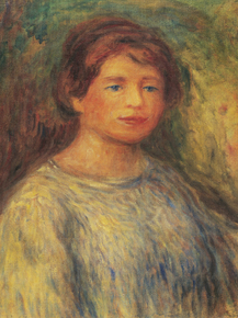 Pierr - Auguste Renoir | Ренуар Пьер - Женский портрет Pierr - Auguste Renoir | Ренуар Пьер - Женский портрет