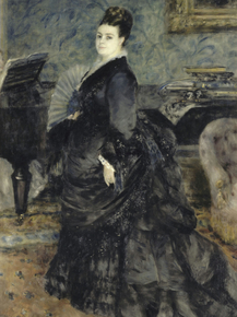 Pierr - Auguste Renoir | Ренуар Пьер - Портрет женщины