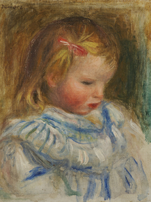 Pierr - Auguste Renoir | Ренуар Пьер - Портрет Коко