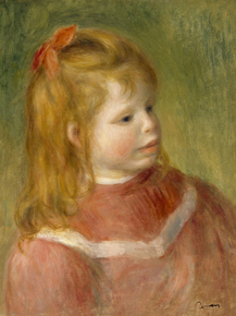 Pierr - Auguste Renoir | Ренуар Пьер - Портрет Жана