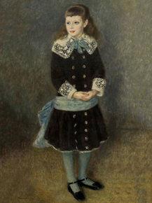 Pierr - Auguste Renoir | Ренуар Пьер - Портрет Марты Берар