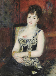Pierr - Auguste Renoir | Ренуар Пьер - Портрет графини де Пурталес