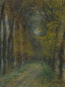 Pierr - Auguste Renoir | Ренуар Пьер - Затененный путь