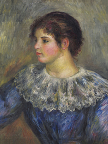 Pierr - Auguste Renoir | Ренуар Пьер - Этюд женщины
