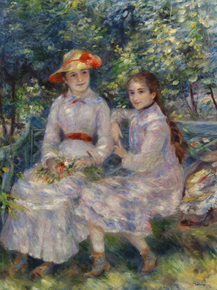 Pierr - Auguste Renoir | Ренуар Пьер - Дочери Дюран-Рюэля