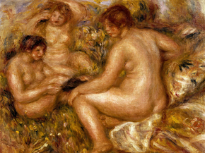 Pierr - Auguste Renoir | Ренуар Пьер - Три купальщицы