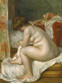 Pierr - Auguste Renoir | Ренуар Пьер - Женщина после ванны