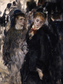 Pierr - Auguste Renoir | Ренуар Пьер - Молодые девушки