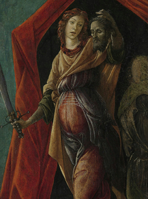 Sandro Botticelli | Сандро Боттичелли - Юдифь, покидающая палатку Олоферна