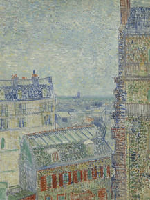 Van Gogh | Ван Гог - Вид из квартиры Тео