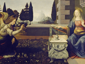 Leonardo Da Vinci | Леонардо да Винчи - Благовещение Leonardo Da Vinci | Леонардо да Винчи - Благовещение