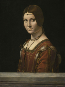 Leonardo Da Vinci | Леонардо да Винчи - Портрет неизвестной женщины Leonardo Da Vinci | Леонардо да Винчи - Портрет неизвестной женщины