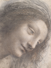 Leonardo Da Vinci | Леонардо да Винчи - Голова Богородицы Leonardo Da Vinci | Леонардо да Винчи - Голова Богородицы