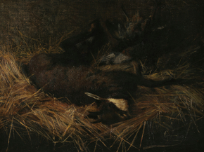Giovanni Segantini | Джованни Сегантини - Мертвая серна
