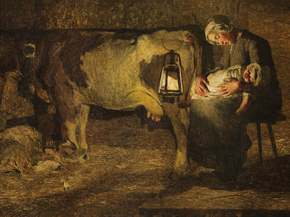 Giovanni Segantini | Джованни Сегантини - Две матери
