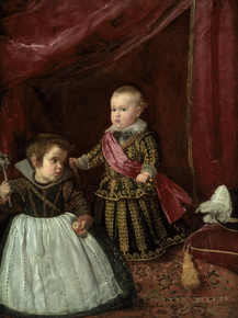 Diego Velazquez | Диего Веласкес - Дон Бальтасар с гномом