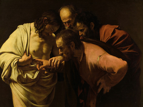 Caravaggio | Караваджо - Сомневающийся Томас
