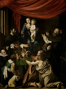 Caravaggio | Караваджо - Мадонна Розария
