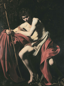 Caravaggio | Караваджо - Святой Иоанн Креститель в пустыне
