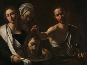 Caravaggio | Караваджо - Саломея получает голову Иоанна Крестителя