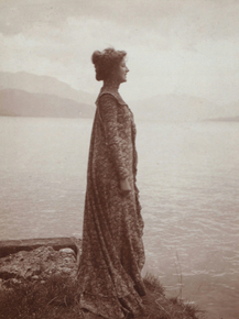 Gustav Klimt | Густав Климт - Эмили Флёге на озере Аттерзее