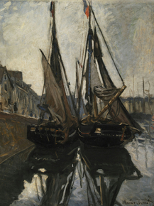 Monet Claude | Клод Моне - Лодки