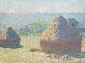Monet Claude | Клод Моне - Стога сена, конец лета