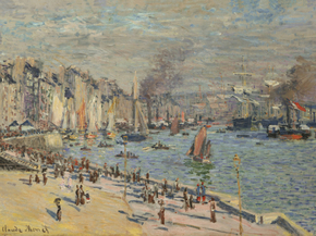 Monet Claude | Клод Моне - Порт Гавра, 1926