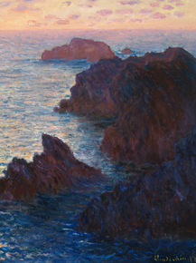 Monet Claude | Клод Моне - Скалы в Бель-Иль