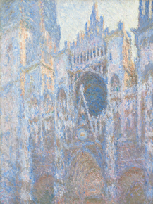 Monet Claude | Клод Моне - Руанский собор, западный фасад