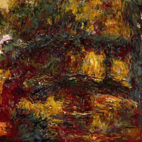 Monet Claude | Клод Моне - Японский пешеходный мост, Живерни