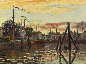 Monet Claude | Клод Моне - Порт Зандам