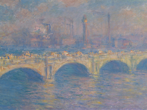 Monet Claude | Клод Моне - Мост Ватерлоо, Лондон