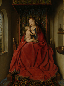 Jan van Eyck | Ян ван Эйк - Лукка Мадонна