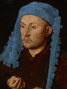 Jan van Eyck | Ян ван Эйк - Человек в синей кепке