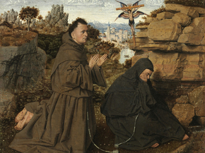 Jan van Eyck | Ян ван Эйк - Святой Франциск Ассизский