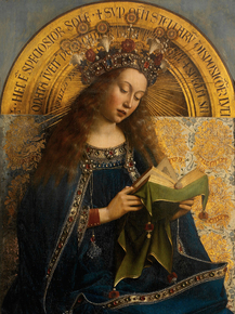 Jan van Eyck | Ян ван Эйк - Дева Мария