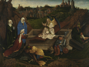 Jan van Eyck | Ян ван Эйк - Три Марии у гроба