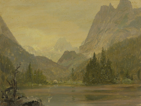 Frederic Edwin Church - Alpine Lake, Bavaria | Фредерик Эдвин Чёрч Frederic Edwin Church - Alpine Lake, Bavaria | Фредерик Эдвин Чёрч