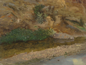 Frederic Edwin Church - Bank of a Stream | Фредерик Эдвин Чёрч