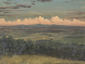 Frederic Edwin Church - Catskills from Hudson | Фредерик Эдвин Чёрч