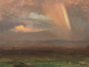 Frederic Edwin Church - Clouds and Rainbow, Jamaica | Фредерик Эдвин Чёрч