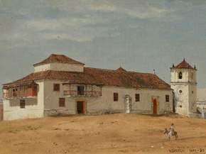 Frederic Edwin Church - Colombia, Baranquilla Church | Фредерик Эдвин Чёрч Frederic Edwin Church - Colombia, Baranquilla Church | Фредерик Эдвин Чёрч