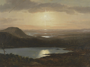 Frederic Edwin Church - Eagle Lake Viewed | Фредерик Эдвин Чёрч