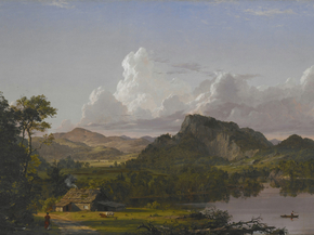 Frederic Edwin Church - Home by the Lake | Фредерик Эдвин Чёрч